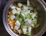 Fried Bottle gourd dal chana dal recipe step 2 photo
