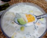 Foto langkah ke 6 dari resep Es Kopyor Kawe plus Selasih, Alpukat dan Mangga.