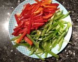 Foto del paso 1 de la receta Fajitas vegetarianas con guacamole