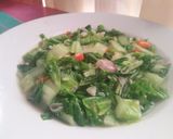 Foto langkah ke 5 dari resep Tumis Selada Simpel.