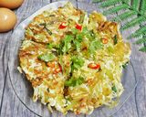 Hình bước làm 6 của món Trứng chiên bí đao