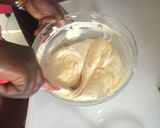 A picture of step 6 of Japanese sponge cake.
