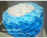 Foto langkah ke 14 dari resep Rosette Ombre Cake.