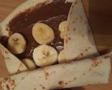 Une image de l'étape 2 de Panini Nutella Banane.