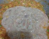 A picture of step 3 of Home style bhaji.