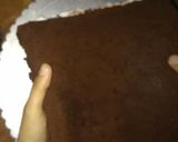 A picture of step 6 of Chocolate box cake.