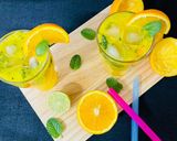 A picture of step 7 of Orange Mojito.