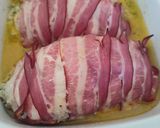 Sajtos-sonkás csirkemell tekercs recept fázis 3 fotója