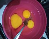 Foto langkah ke 3 dari resep Omelet sayur praktis.
