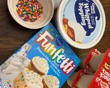 A picture of step 1 of Funfetti Dip/ 90’s Dunkaroo Dip / cake Dip.