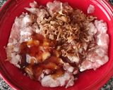 รูปขั้นตอนการทำที่ 1 ของ หมูสับนึ่งตังฉ่าย