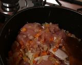 Foto del paso 3 de la receta: Pollo y arroz con curry