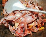 Hình bước làm 1 của món Cháo ếch singapore
