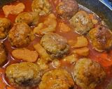 Foto del paso 8 de la receta: Albóndigas con garbanzos o puré de patatas
