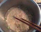 Hình bước làm 1 của món Cải canh nấu thịt