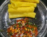 A picture of step 5 of Bhungara Bateta.