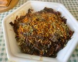 A picture of step 16 of Chinese Noodles with Porcini Mushrooms and Carrot.