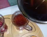 A picture of step 15 of Pomegranate tea.
