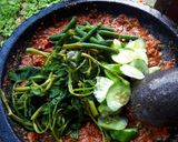 Foto langkah ke 3 dari resep Pecel kangkung.