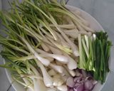 Hình bước làm 1 của món Thịt bò xào củ kiệu