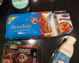 A picture of step 1 of Tiramisu.
