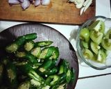 Foto langkah ke 2 dari resep Cumi Pete ijo.