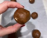 A picture of step 6 of Coffee and Cocoa Cookies (with White Chocolate Chips).