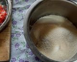 A picture of step 2 of Ragi flour chilla.