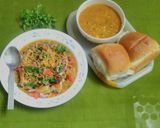 A picture of step 5 of Ragda pav.