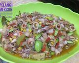 Foto langkah ke 4 dari resep Cumi asin pelangi mercon (pedas).