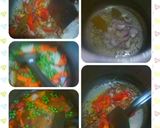 A picture of step 5 of Veg pulao.