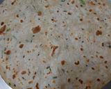 A picture of step 1 of Left over spicy roti savoury snacks for any time.