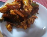 A picture of step 7 of Paneer Jalfrezi.