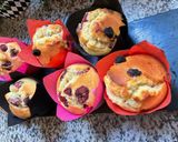 Une image de l'étape 6 de 🧁MUFFINS 🐝framboise 🍓🫐🍒.