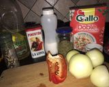 Foto del paso 1 de la receta: Arroz carmín con carne