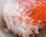 Hình bước làm 1 của món Chả hấp ngũ nhân