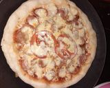 Foto langkah ke 9 dari resep Pizza Teflon Empuk Homemade.