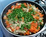 Foto del paso 9 de la receta Ensalada tibia de setas y zanahoria (Menú Vegano)