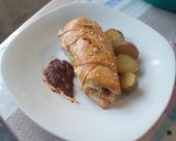 Foto del paso 9 de la receta: Rollo de chile hojaldrado