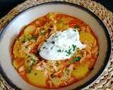 Foto del paso 11 de la receta: Heura con patatas y huevo poché