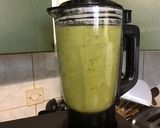 Une image de l'étape 9 de Velouté de courgettes et pommes de terre à la crème.