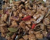 Foto langkah ke 7 dari resep Orek Tempe Teri Jengki.