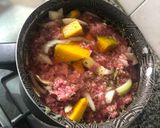 Foto del paso 2 de la receta: Cremita de auyama, habichuelas y carne