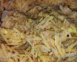 A picture of step 1 of Potato Cheela.