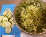 A picture of step 1 of Zucchini Roll.