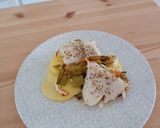 Foto del paso 5 de la receta: Panga con patatas, pimientos y cebolla en Airfryer