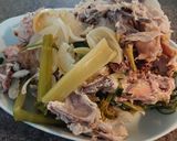A picture of step 3 of Chicken Soup.