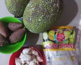 Foto langkah ke 1 dari resep Baje' sukun durian.