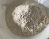A picture of step 1 of Pitta bread.