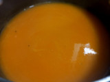 Crema de auyama y zanahoria